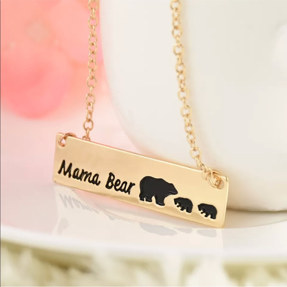 Mama bear necklace